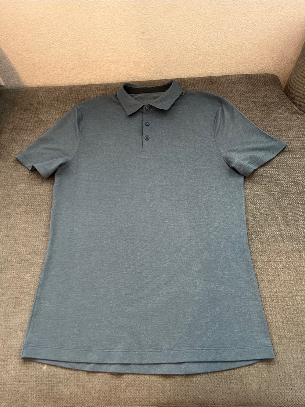 lululemon athletica Men's Polo Shirt - Slate